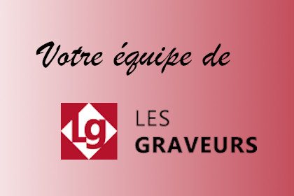 équipe de support les graveurs